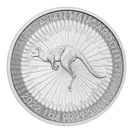 2022 1 oz Australian Kangaroo Silver Coin