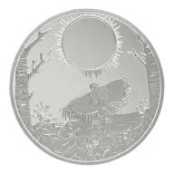 1 oz Silver Eternal Sun Sprott Round