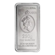 Misc. Minted Silver Bar, 250g, 1/4 Kilo (8.0375 Tr Oz)