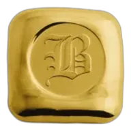 1oz Gold Bar Cast 9999