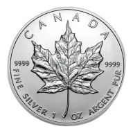 1 oz Maple Leaf Silver Coin