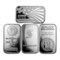 1 oz Silver Bar: .999 Fine Silver Bullion for Investors (Our Year Choice)