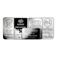 5 oz Silver Bars