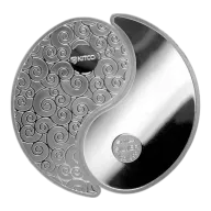 Buy 2 oz Silver Rounds Yin Yang