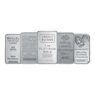 1 oz Platinum Bar