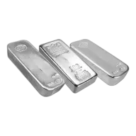 100 oz Silver Bars