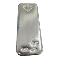 100 oz Silver Bars - Johnson Matthey | New Generation (poured)