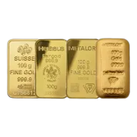 100 Grams Gold Bar (Best Value)
