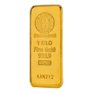 1 kilo Gold Bar - Argor-Heraeus (Cast)
