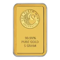 Perth Mint Gold Minted Bar 5g