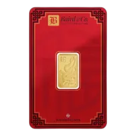 10g Gold Bar Minted Lunar Snake 9999