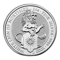 2 oz Silver Great Britain Queen's Beasts (Year/Design Varies)