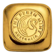 1 oz Gold Bar - Perth Mint (Cast)