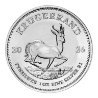 2026 1 oz Silver Krugerrand - BU