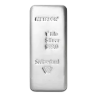 1 Kilo Metalor Silver Bar