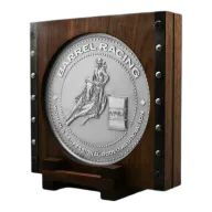 500 oz WPRA Barrel Racing Silver Round