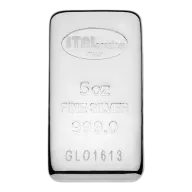 5 oz Italpreziosi Bars Silver Bar