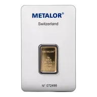 Metalor 5g Stamped Gold Bar