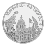 2019 Texas Silver Round