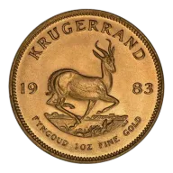 1 oz South African Mint Krugerrand Gold Coin
