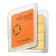 Valcambi 20 Gram Combi Gold Bar