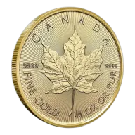 1/4 oz Maple Leaf Gold Coin