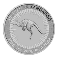 2026 Perth Mint 1oz Platinum Kangaroo Coin