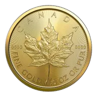 1/2 oz Maple Leaf Gold Coin