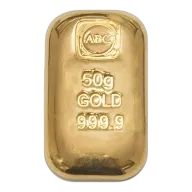 50 g ABC Gold Cast Bar