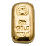 2 oz ABC Gold Cast Bar
