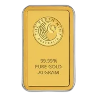 20 g Perth Mint Kangaroo Gold Minted Bar