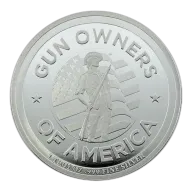 Gun Owners of America 1 oz silver round