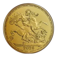 Gold Sovereign King Charles III (2026)