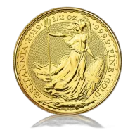 1/2oz Gold Royal Mint Britannia (2019)