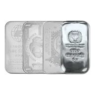 1 Oz Silver Bar - Secondary Market