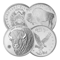 1 Oz Silver Round - Secondary Market