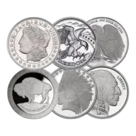 1 oz Silver Rounds (New) - Design Our Choice