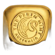 1 oz Perth Mint Gold Bar (Cast)
