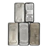 1 Kilo Silver Bar (Varied Mint)