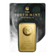 1 oz Perth Mint Gold Bar (New w/assay)