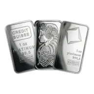 1 oz Platinum Bar (Varied Mint)
