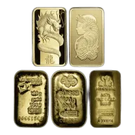 100 Gram Gold Bar (Cast w/Assay)