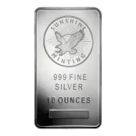 10 oz Silver Bar (Varied Mint)