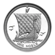 1 oz Isle of Man Platinum Noble - Any Year