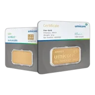 50g Umicore Investment Gold Bar (999.9)