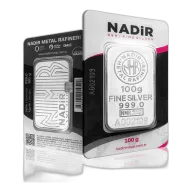 100g Nadir Refinery Silver Bar