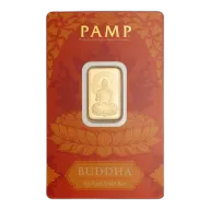 5 Gram PAMP Buddha Pure Gold Bar