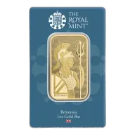 1 Ounce Royal Mint Britannia Minted Gold Bar