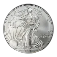 2007 Silver American Eagle Coin