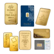 5 Gram Best Value Gold Bar - Brand New